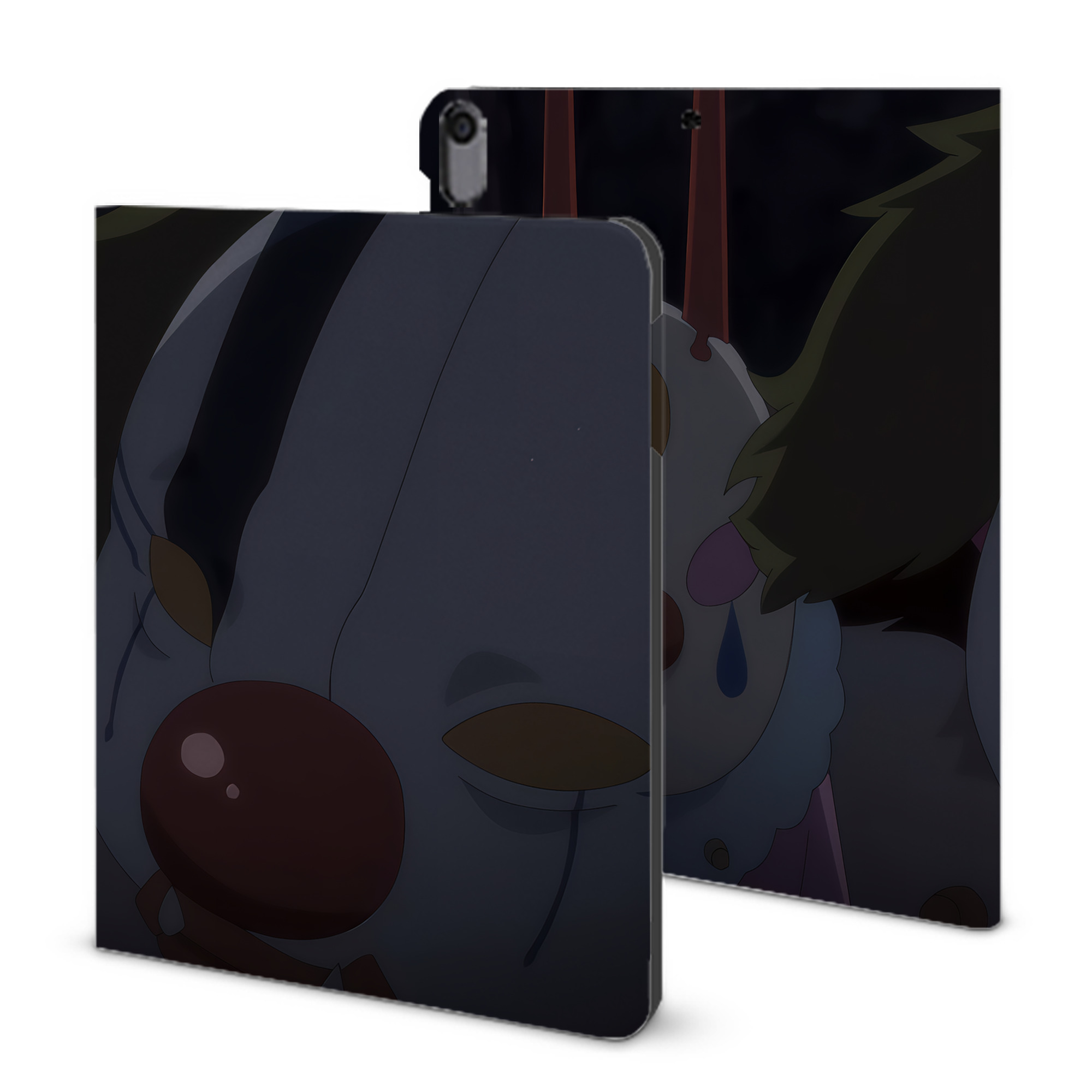 （画像用） 転スラ Regarding Reincarnated to Slime IPad ケース ブック型 PUレザー TPU 耐衝撃 軽量 薄型 ペン収納なし 全面保護 IPad 各モデル対応
